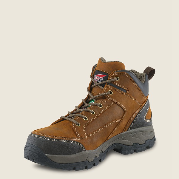 Vandrestøvler Herre - Red Wing Truhiker - 5-Inch Csa Safety Toe - Brune - ISNDJV-276